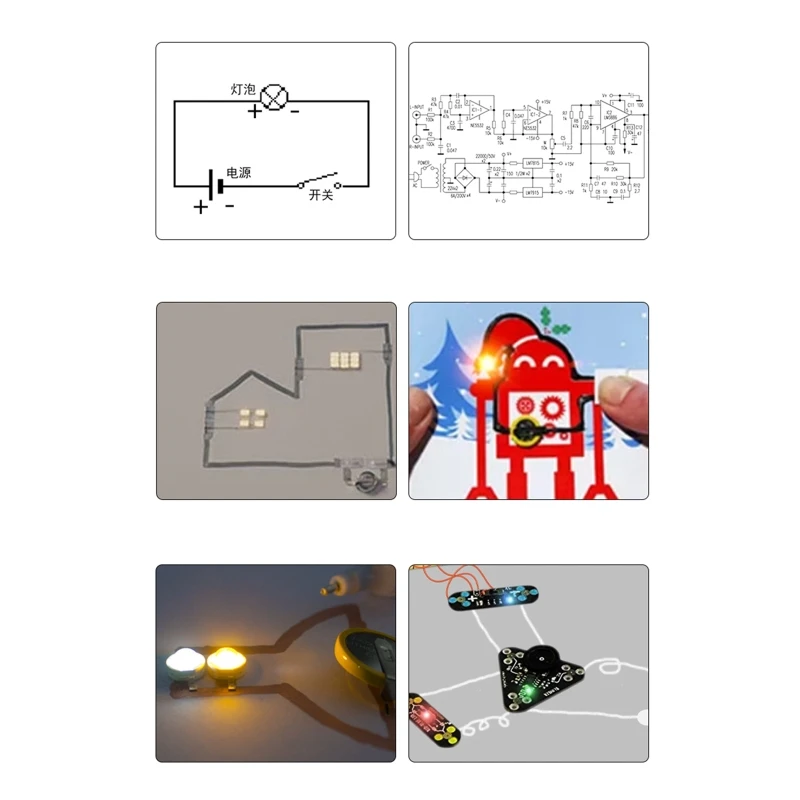 Conductive Ink Pen Super Conductivity for Physics Experiments DIY Circuit Projects Bronze Silver Color Optional conductive ink pen