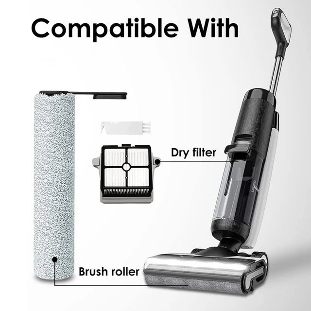 Pièces de rechange compatibles pour aspirateur sans fil Tineco Floor One S7  Pro, accessoires de rechange, rouleau, brosse, filtre Hepa - AliExpress