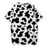 Black and White Cow Pattern 3D Board Shorts Trunks Summer Quick Dry Beach Swiming Shorts Men Fashon Short Pants Beach clothes 5