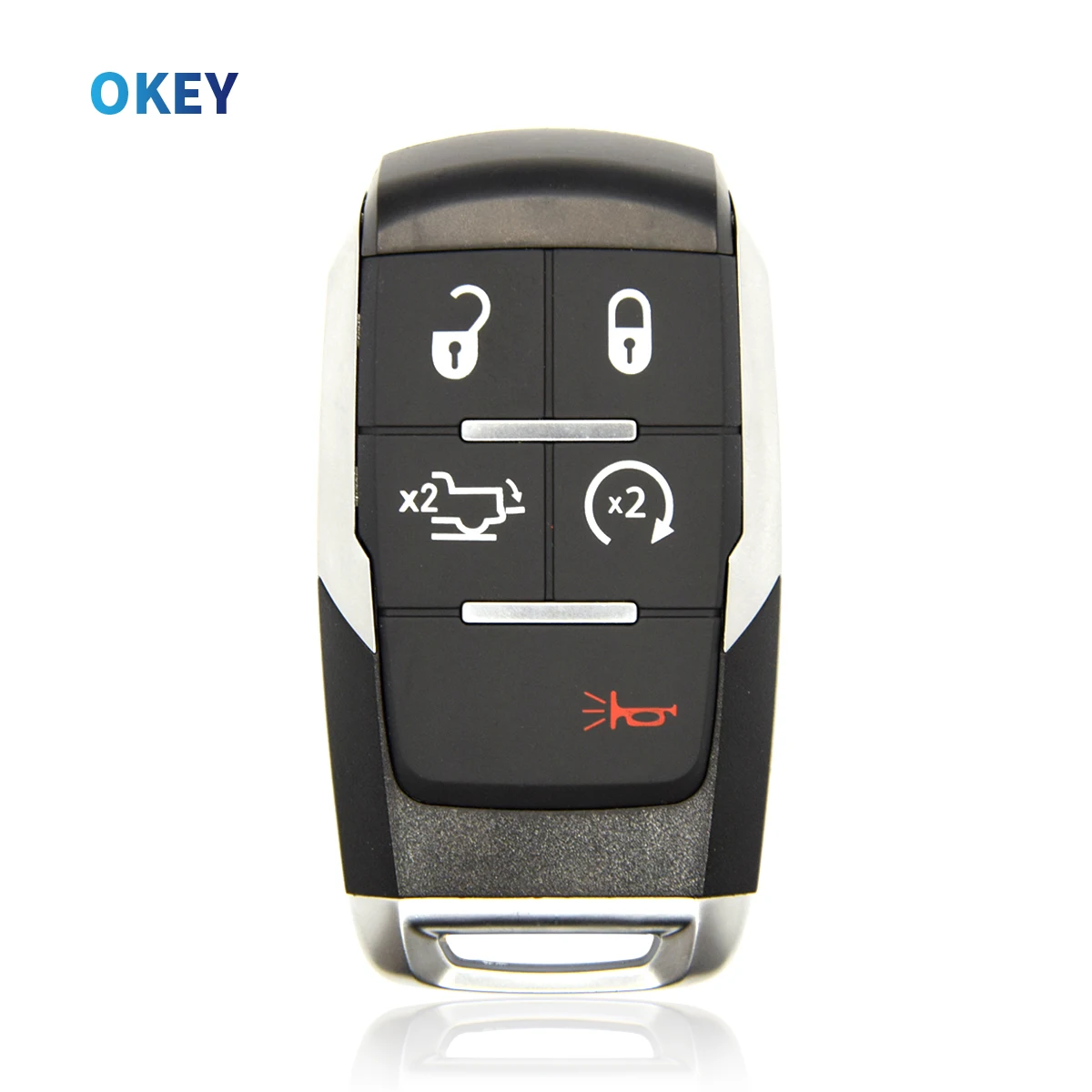 Chiave/Telecomando Per Dodge Ram Pickup Hd 2500 3500 4500 5500 2019 2020 2021 Id Fcc: Gq4-76t, P/n: 68374994 - Dodge - S574348012ed74724b64835e48b4d1ae5d