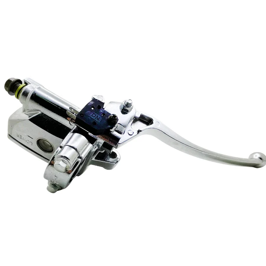 Chrome Hydraulic Master Cylinder For Kawasaki Vulcan VN800-2000 | 25mm Fit Right Front 10 thumbnail image