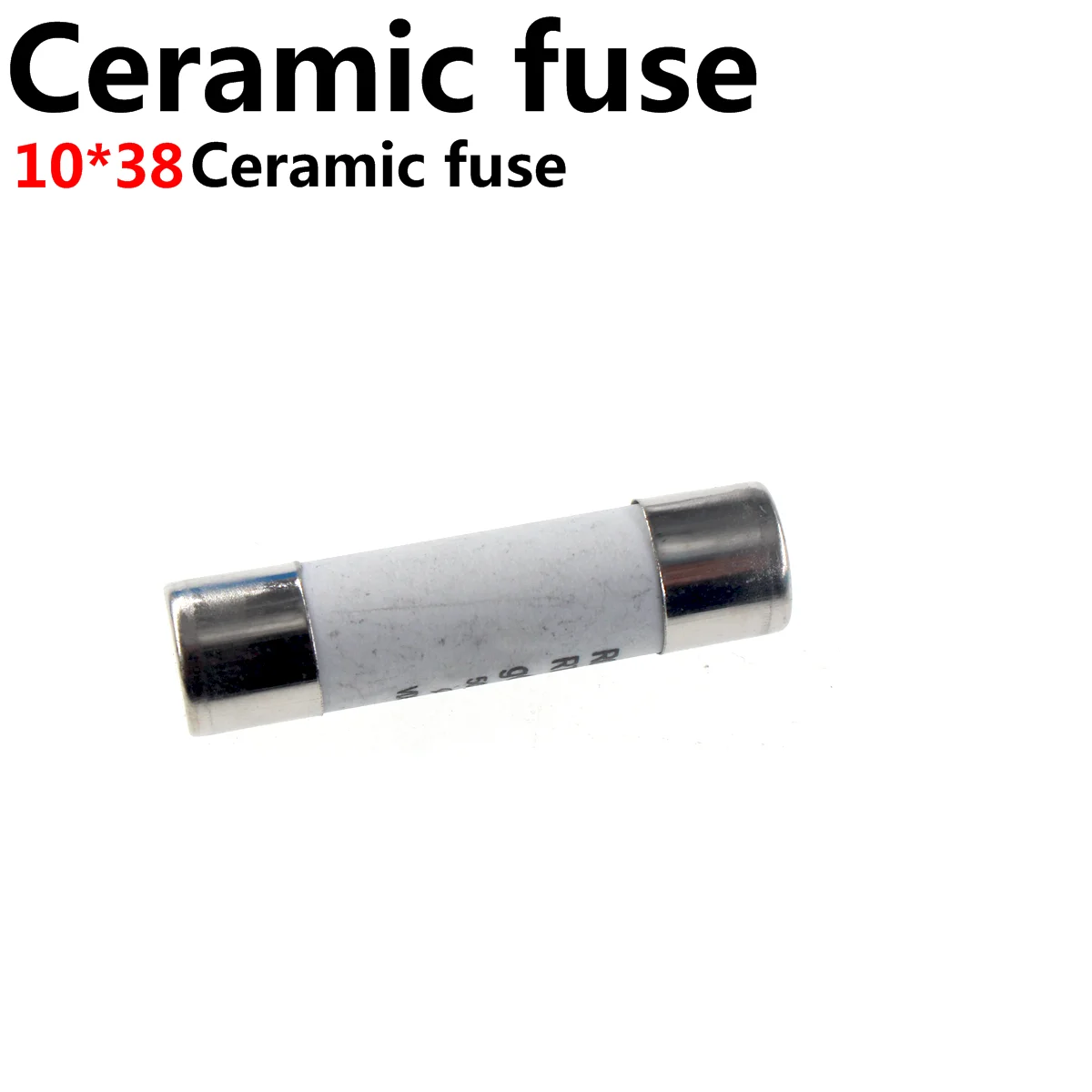 3 Fusibles Céramique R015 RT18 10x38mm - 500V 10A, Pour Protections électriques