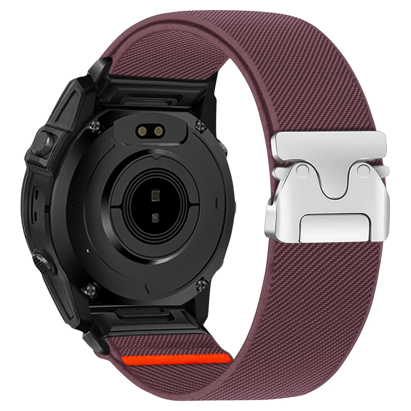 Premium Elastic Nylon Sport Watch Strap with Parachute Style Buckle