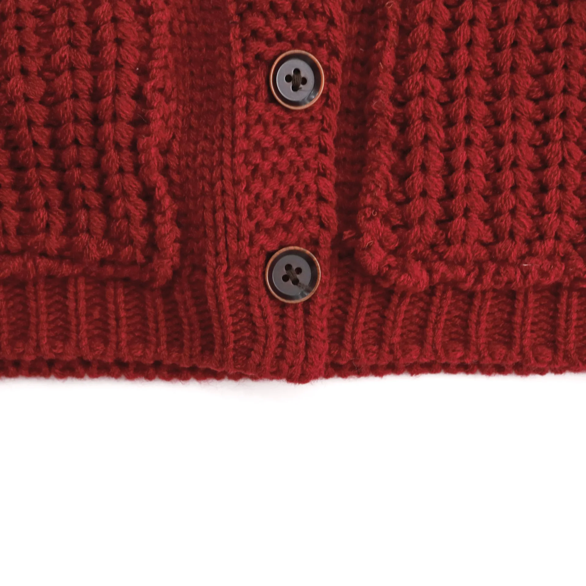 Red Knit Christmas Sweater for Kids