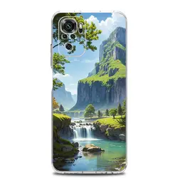 Clear Landscape Art Phone Case - Elegant Design for Redmi Note 11Pro (B7)