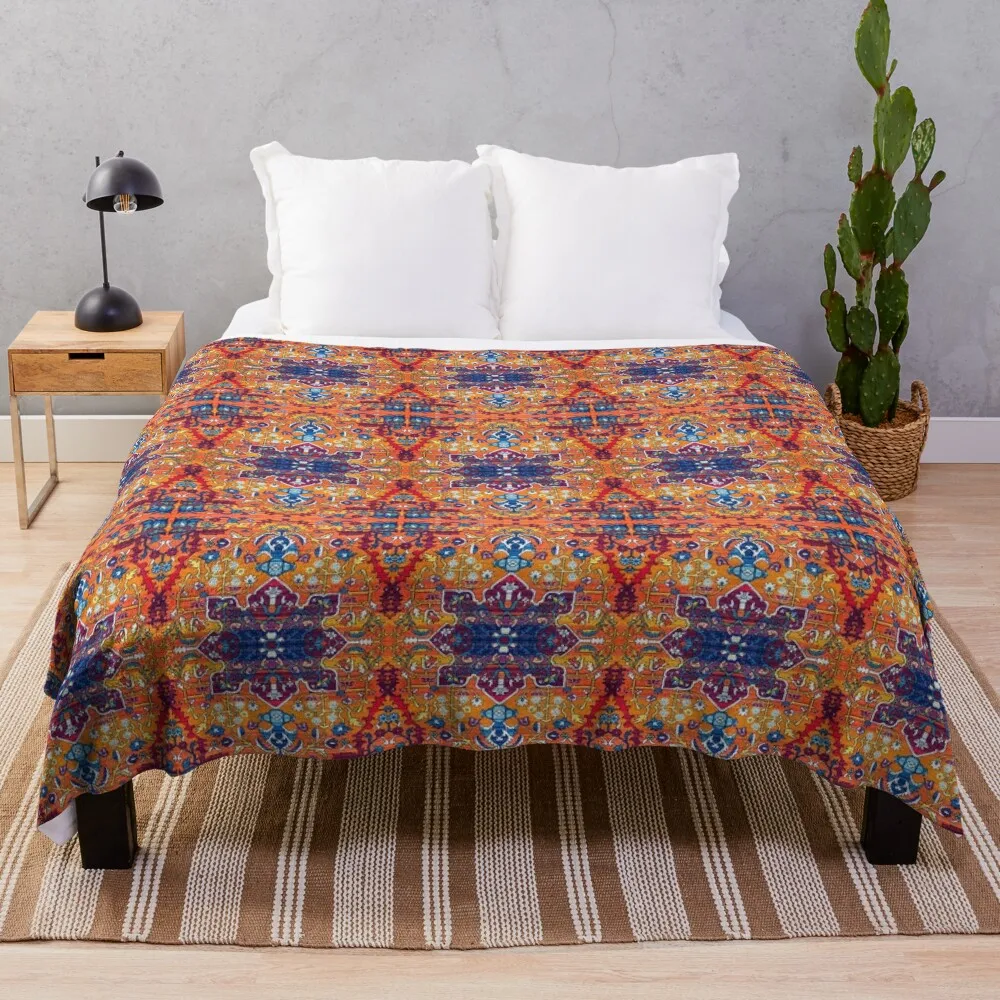 Spruzzi Di Zafferano: Vintage Berber Atlas Design Marocchino Coperta Morbida Plaid Termica Coperte Personalizzate Per Coperte Da Letto