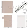 Moterm Luxe 2.0 A6 Size Rings Planner with 30 MM Rings Binder Genuine Pebbled Grain Leather Notebook Diary Agenda Organizer 3