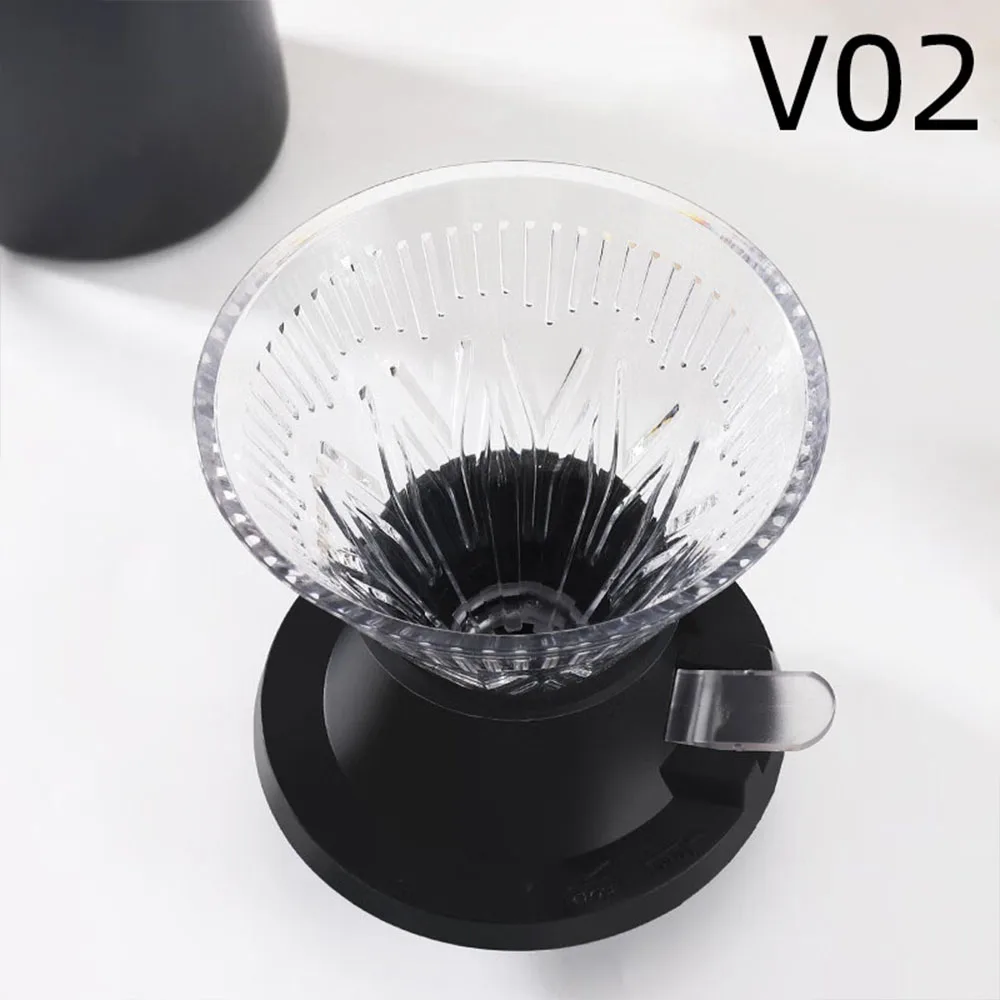 فلتر قهوة YRP يدوي قابل لإعادة الاستخدام بتصميم V-...