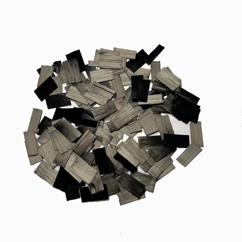Sheet-Like Short Cut Carbon Fiber 18mm Automotive Modification Filling Pattern Texture Pattern