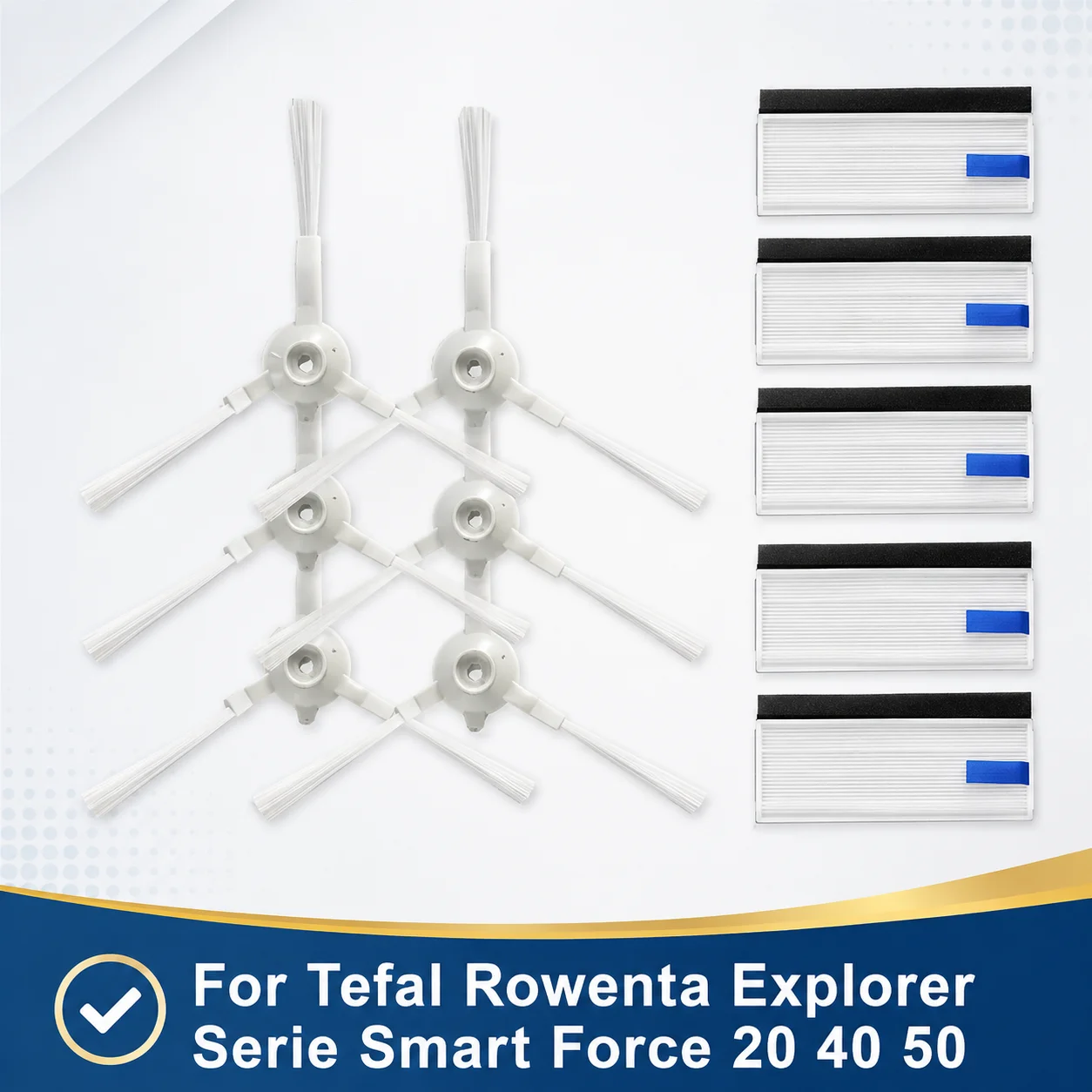 Pièces de rechange pour aspirateur robot Tefal Rowenta Explorer