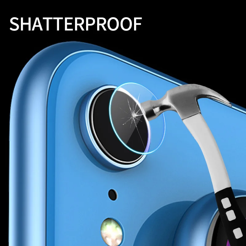 Ultra-Thin Tempered Glass Camera Lens Protector - Anti-Scratch HD Screen Film