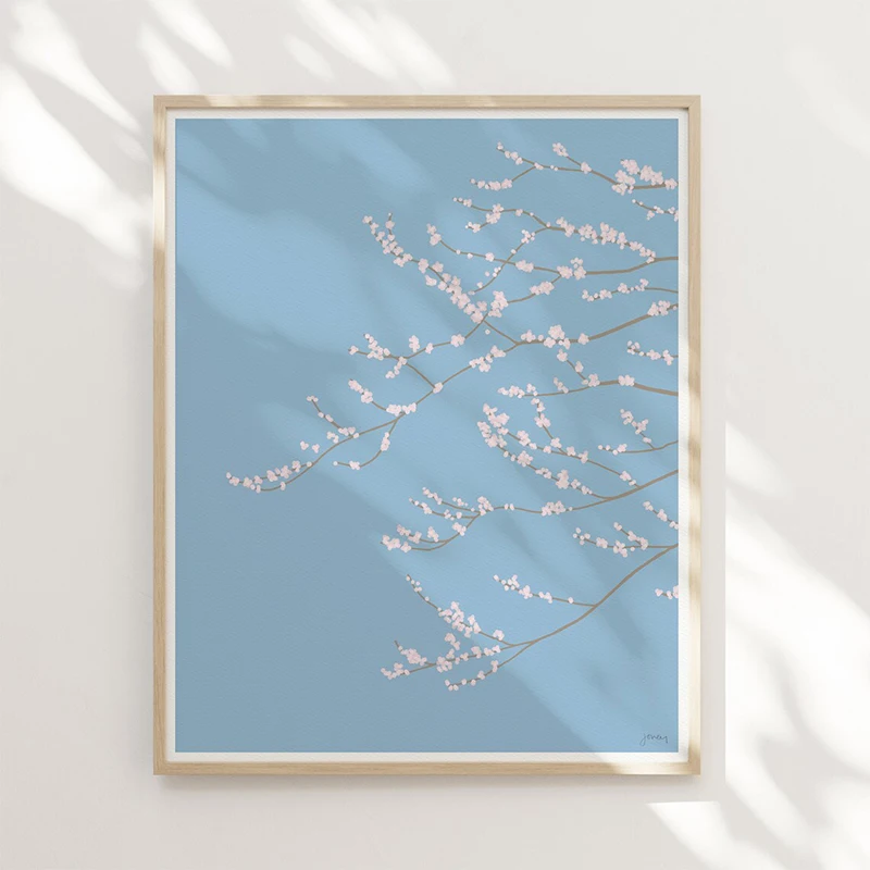 꽃 포스터 캔버스 인쇄 그림 예술, 간단한 장식 그림, 집 장식 장식품, 홈 침실 아트 장식