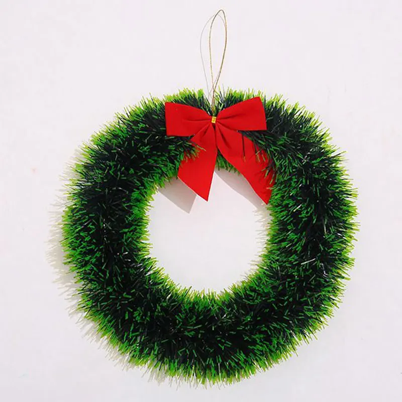 Christmas wreath holiday simulation Christmas arrangement wreath decoration men'gua