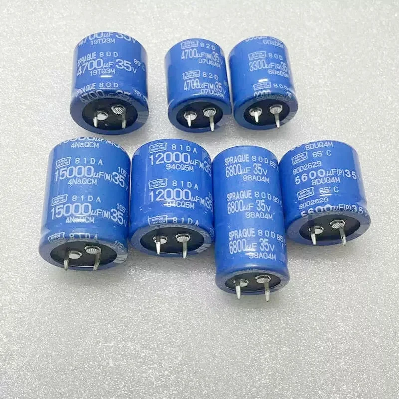 American SPRAGUE NIPPON CHEMI COM 35v 3300uf 4700uf 5600uf 6800uf 10000uf 12000uf 15000uf Fever electrolytic capacitor