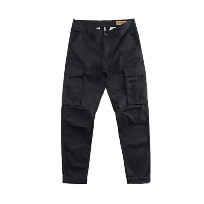 thumbnail image 1 of Pantalones cargo Y2k para hombre, pantalones de moda urbana para exteriores, pantalones holgados para correr, senderismo, estilo coreano, nuevos pantalones vintage largos y sueltos para hombres, 1 of 5