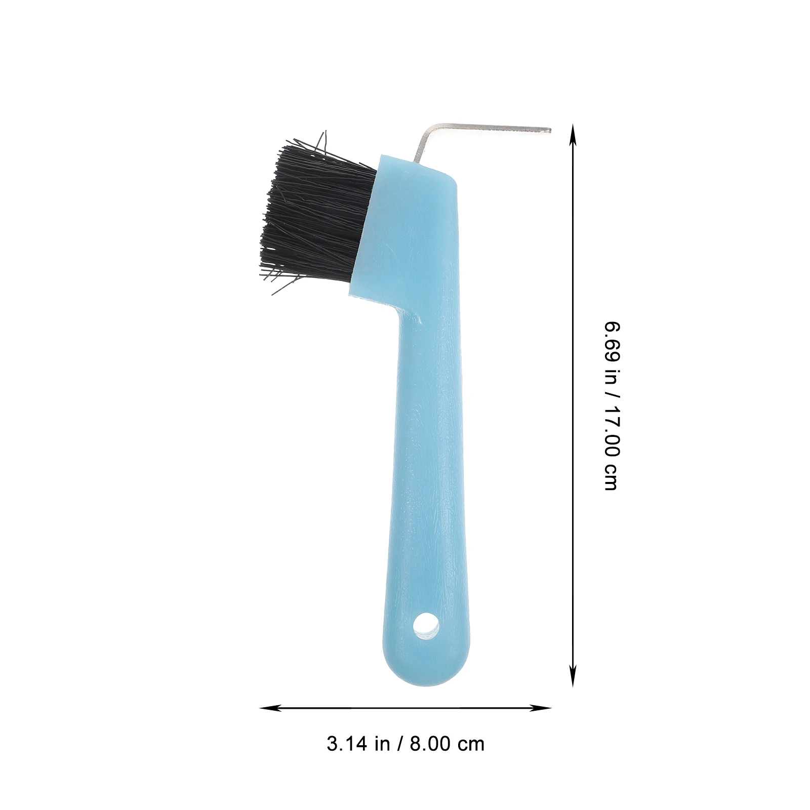 Care Horse Hoof Tools Cleaning Pick with Brush Bits Western Soft Rasp for Horses 4