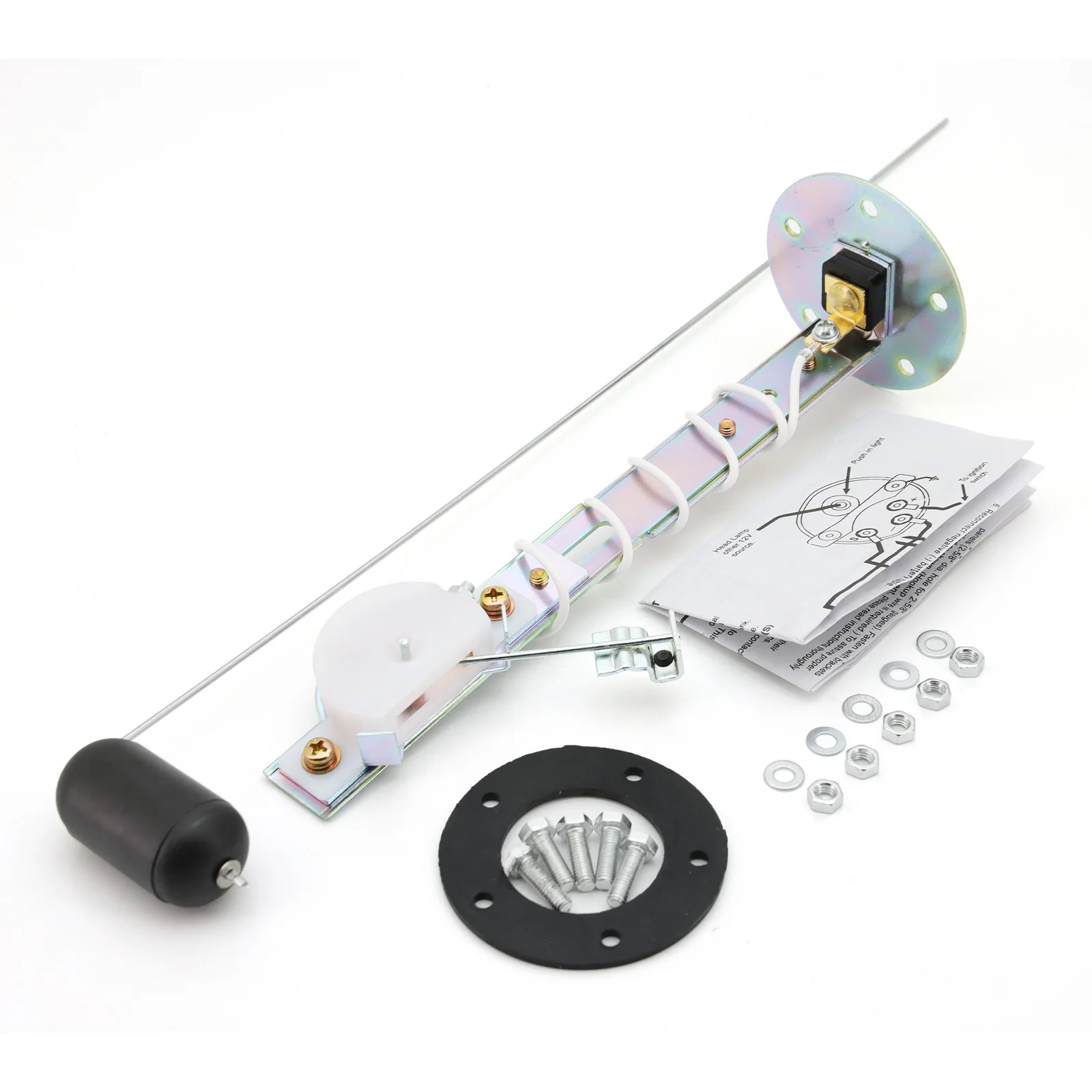 thumbnail image 2 of Auto Fuel Level Gauge 0-90Ohms 12V/24V Oil Tank Level 52Mm Universal 2 of 13