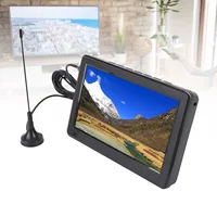 Small Digital TV 6 Inch Rechargeable Color  LED  Digital Television Radio Support High Sensitivity Tuner for Camping - Image 2