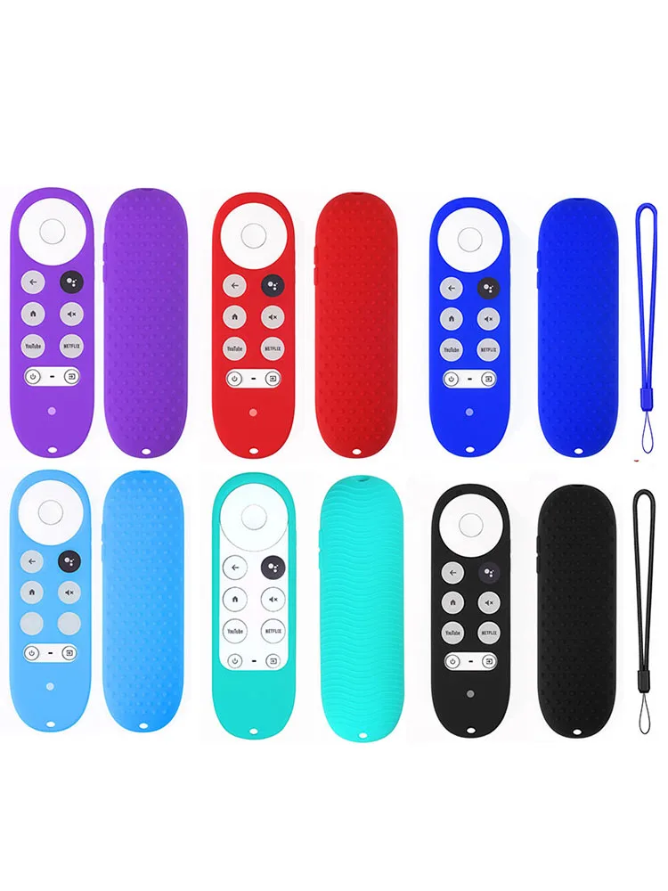 Nuovo Telecomando Vocale Per Google 2020 Chromecast Con Google Tv 4K Snow G9N9N Con Custodia In Silicone