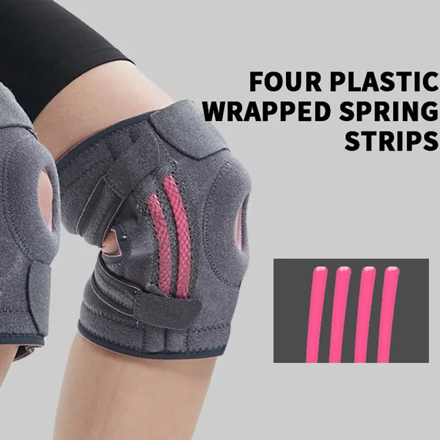 Adjustable Compression Knee Patellar Pad Tendon Support Sleeve Brace