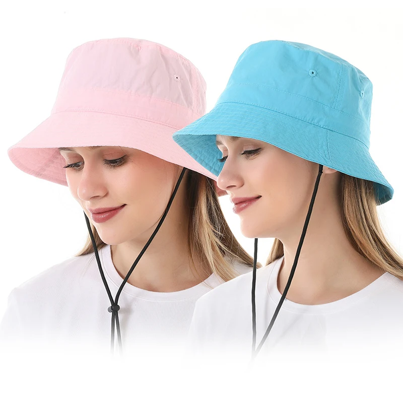 Unisex Hats Panama Bucket Hat Outdoor Sun Protection Hats for Men