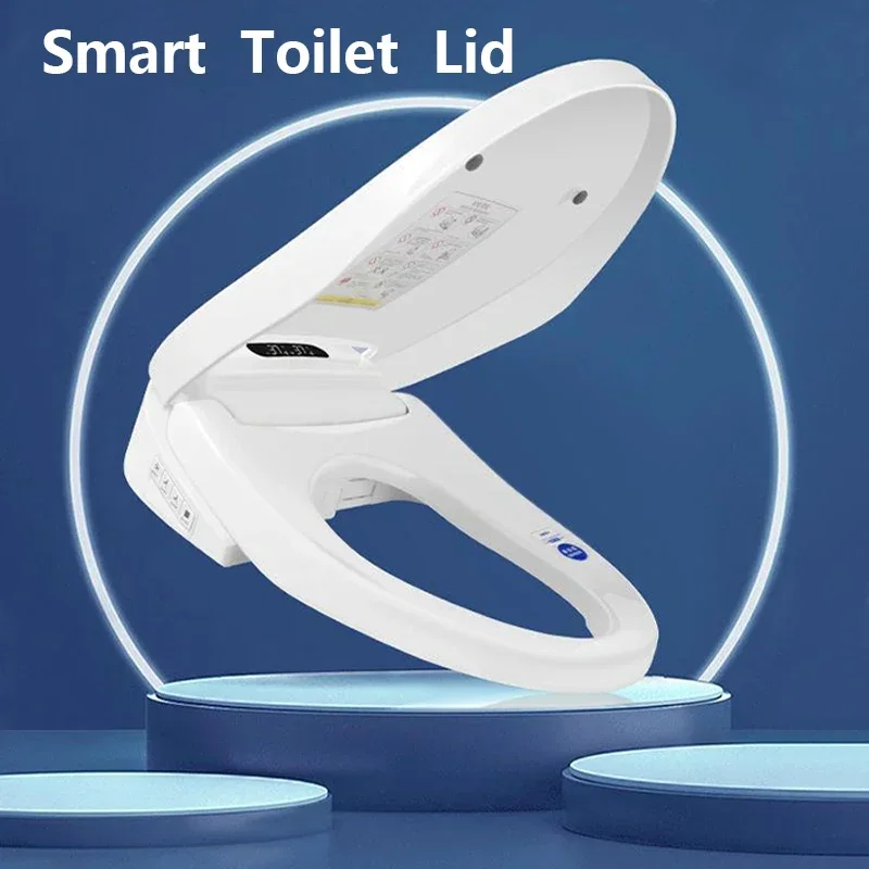 Smart Bidet Toilet Seat for Bathrooms Heated Seat Slow Close