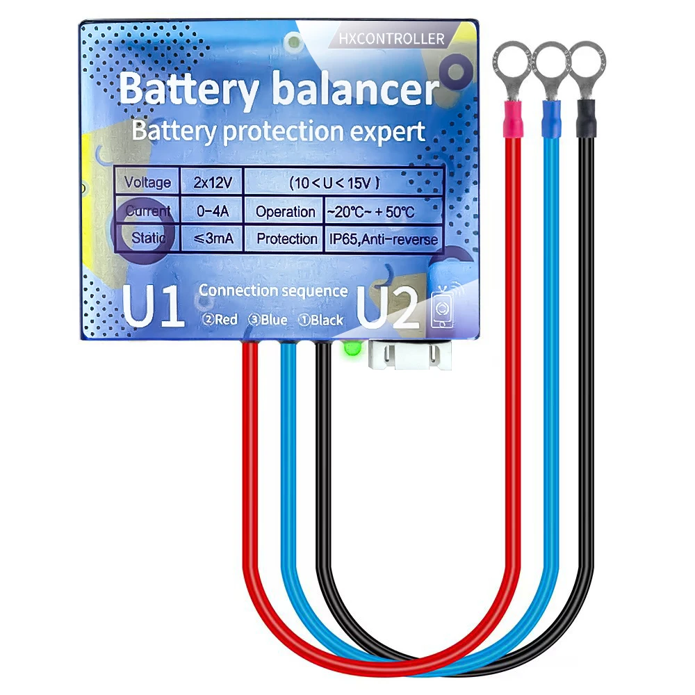 sistema solar battery equalizer ip65 battery balancer 05