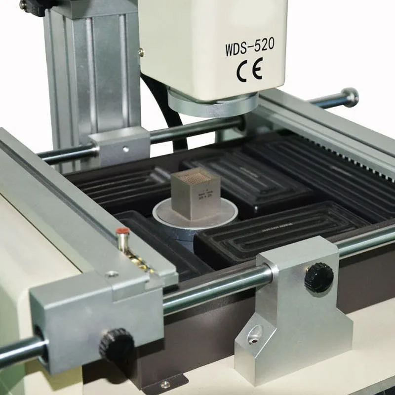 WDS-520 BGA Rework Station SMT Hot Air Infrared Soldering Repair Tools 3 Temperature Area Touch Screen IC Chip Welding Equipment 5