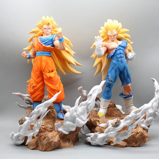 27CM Dragon Ball Z Son Goku SSJ3 Figure Super Saiyan 3 Goku Action Figures  PVC Statue Collection Model Toys for Children Gifts - AliExpress