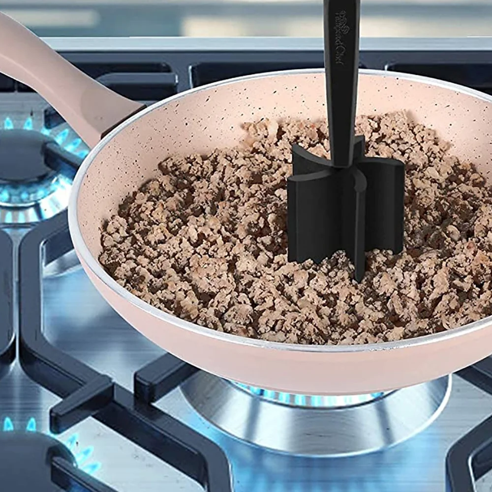 Meat Chopper Hamburger Chopper Masher Smasher For Hamburger Meat Ground Beef Ground Turkey