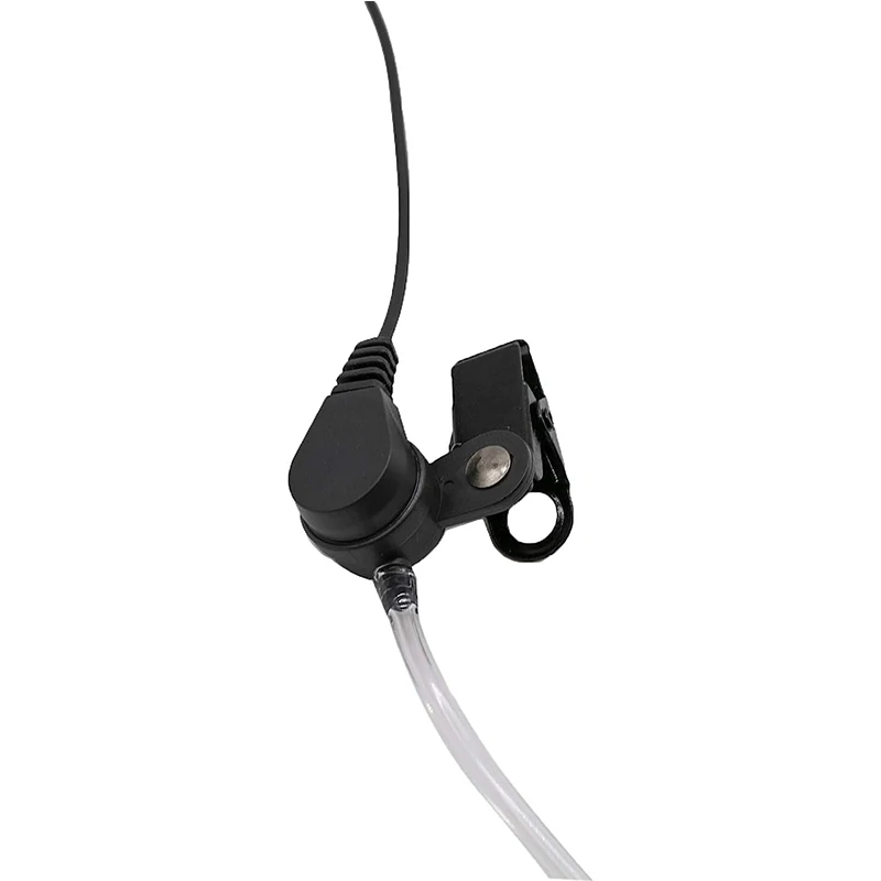 RISENKE-Transparent Acoustic Tube Headset, Walkie Talkie Earpiece, Compatible with Midland, GXT1000, GXT1050, LXT500, LXT600VP3