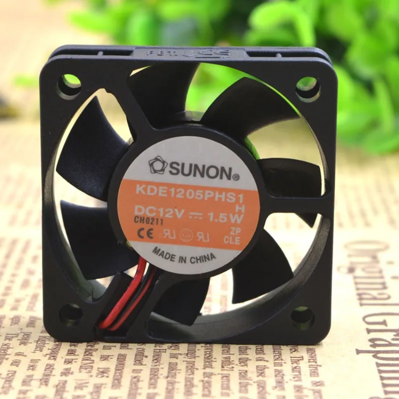 

NEW CPU Fan for TAJUN KDE1205PHS1 12V 1.5W 5015 5CM Magnetic Suspension Bearing Cooling Fan 50*50*15mm