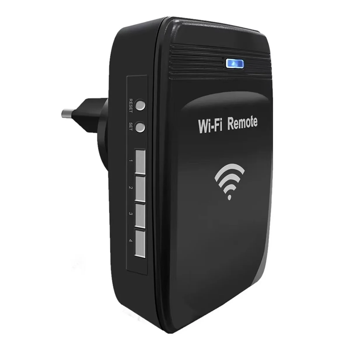 ABIY-New WiFi 280MHz-868MHz WiFi to RF Converter Fixed Code and Rolling Code Garage Door Remote Control EU-PLUG