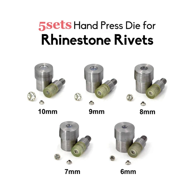 Die for Preset Rhinestones (Bedazzler) 6mm