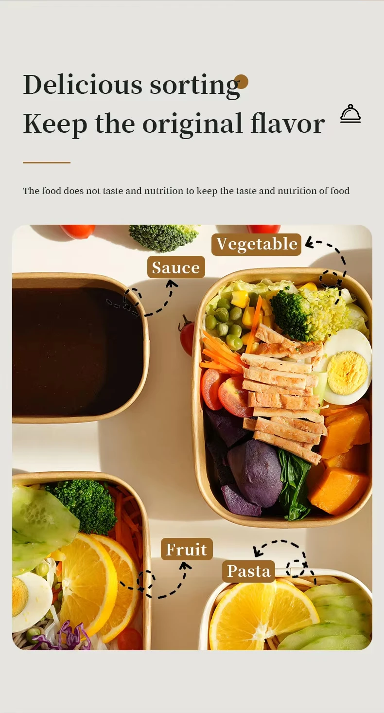 Premium Disposable Paper Plates & Bowls with Lids – Eco-Friendly Multi-Size Set for Hot... - SKU DPB12705 - UGI Packaging