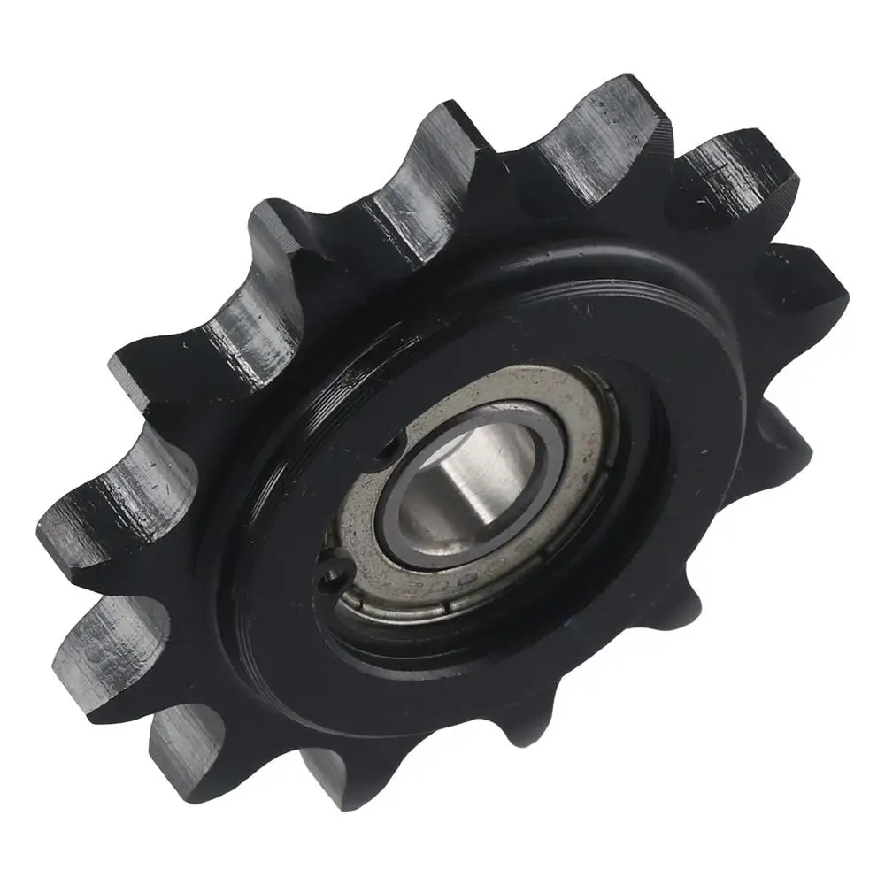 10mm Bore 1/2" Pitch Chain Idler Sprocket 13 Tooth C45 Carbon Steel Sprocket Tensioner for ISO 08B Chains