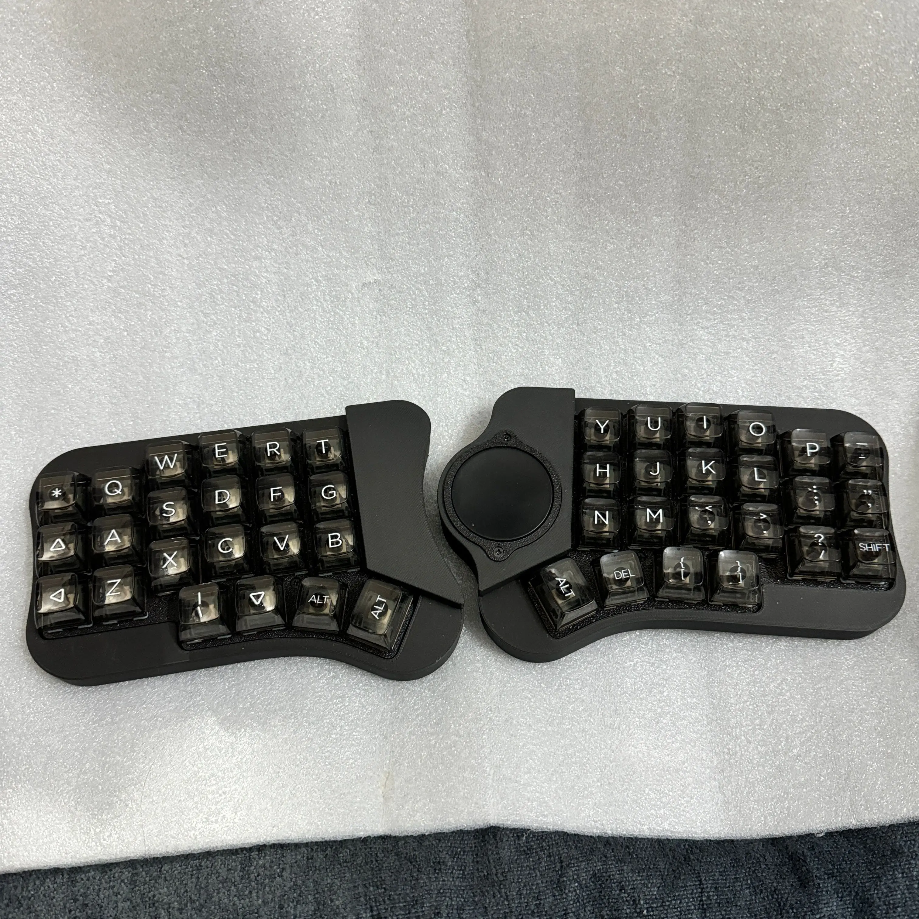 Noctus ZMK 無線ダブルトラックパッドキーボード タッチパッド付き2.4G