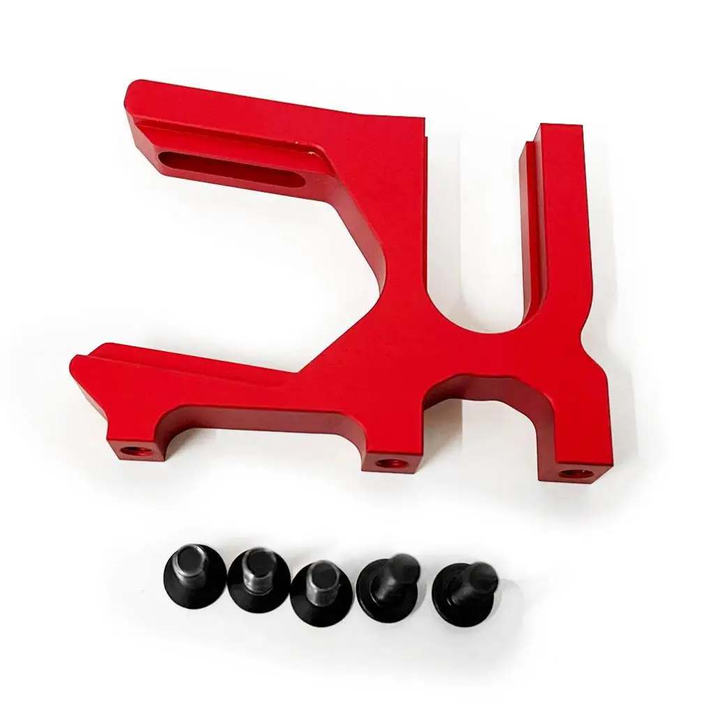 

1 7 Aluminum Alloy Adjustable Motor Mount For ARRMA 6S RC Car Part RC Car Accessories Replacement Parts RC Upgrade Part Red