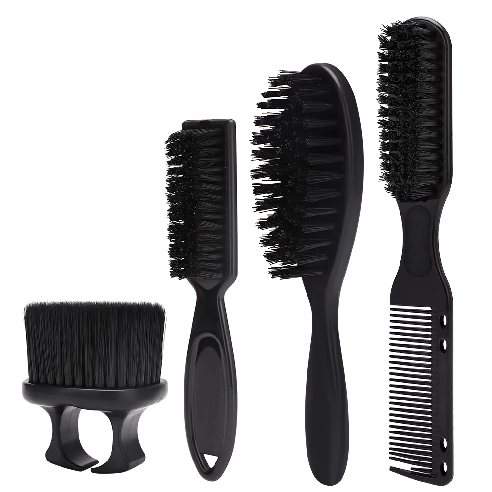 Elite Men's Beard Grooming Set - Premium Shaving Brush & Styling Kit