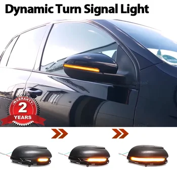 폭스바겐 VW 골프 6 VI MK6 GTI R 라인 R20 투란 다이나믹 블링커 LED 방향 지시등, 사이드 미러 순차 표시기