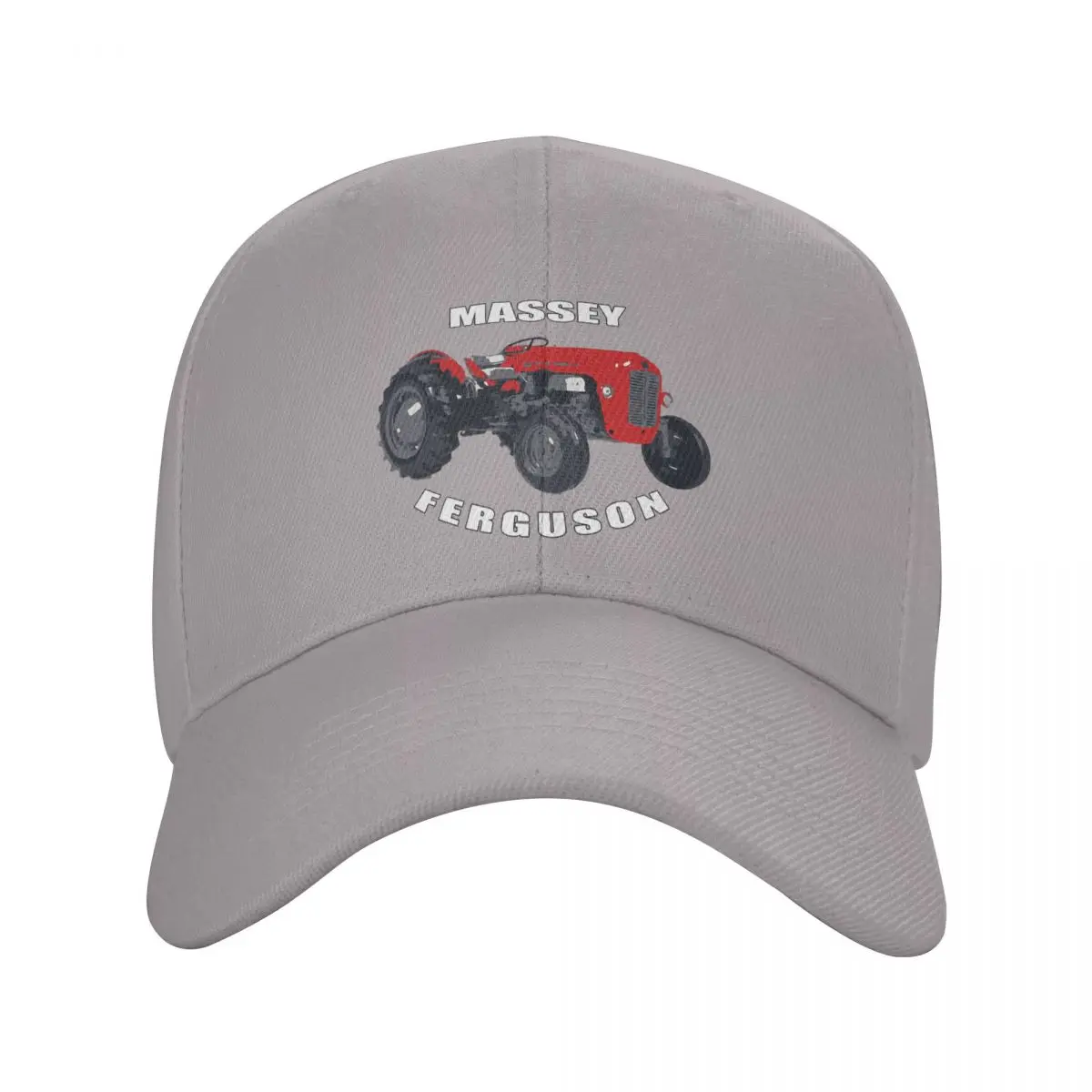 thumbnail image 1 of Gorras de papá de color puro, gorra de mujer con visera, gorra de béisbol con visera Massey Ferguson., 1 of 7