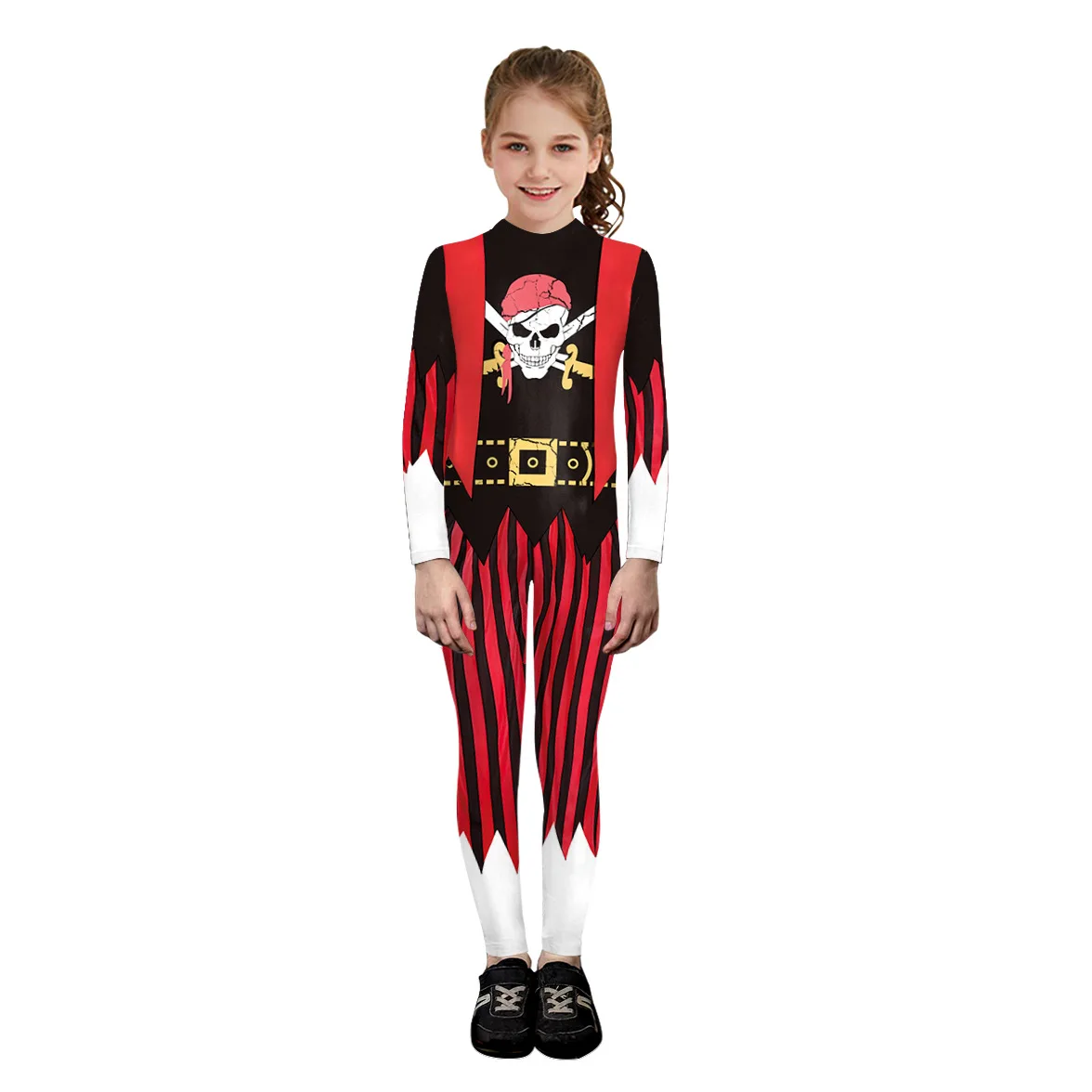 

Halloween Children Cosplay Costume Holiday Party 3D Digital Printing Clothes Boys Girl Fashion One-Piece Suit Stage Performance
