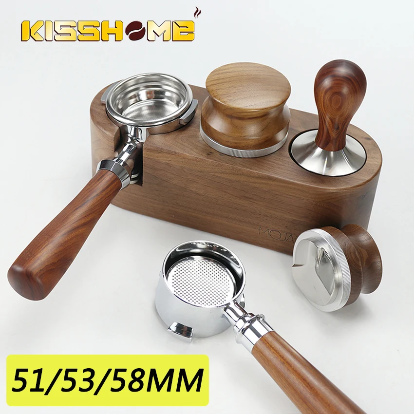 

Подставка для кофе, подставка для кофейного порта, подставка для дистрибьютора, грецкий орех 51 мм 54 мм 58 мм, подставка для бариста, подарок