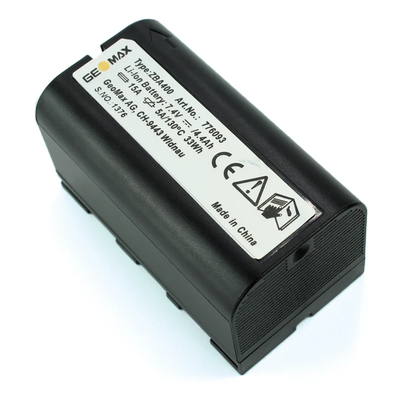 Geomax Zba400 Bateria para Geomax Zt20 Zt80 Zenith50 Zoom 10 20 30 35 Pro Zoom 80 Bateria de Estação Total 4400mah Novo - Image 3