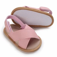 Summer Classic Multiple Pink Baby Sandals Comfortable and Casual Walking Shoes for Girls Aged 0-18 Months 3