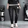Distressed Denim Jeans Men Harem Hiphop Stretch Boys Ankle Length Pants Loose Plus Size 40 42 44 46 48 Teenagers Male Trousers 4