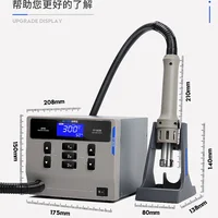 ATTEN ST-862D 1000W Hot Air Gun Intelligent Digital Display BGA Rework Station Automatic Sleep PCB Chip Repair Desoldering 2