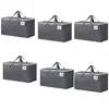6Pcs Heavy Duty Large Moving Bags Storage Toted for Space Saving,Fold Flat 2