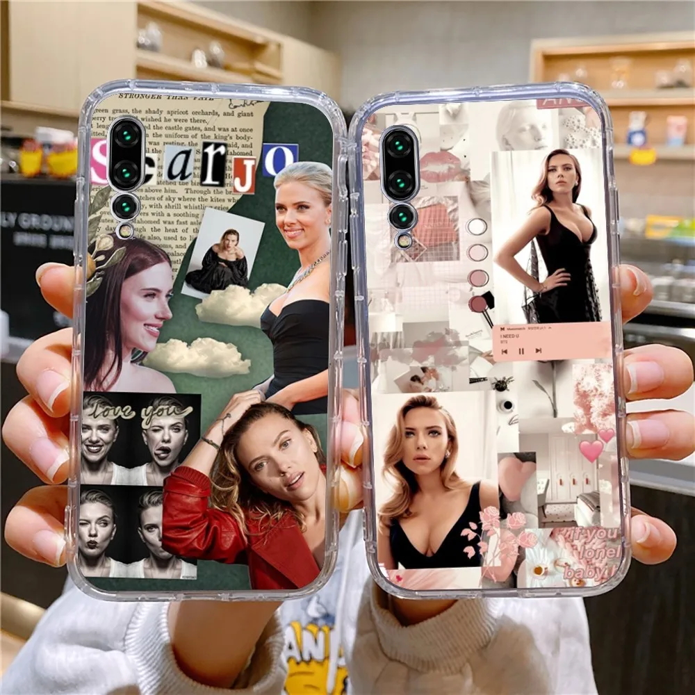 Чехол для телефона с S-Scarlett J-Johansson для Xiaomi 11 Redmi Note 11 5G 8T 9A 9 10T Note8Pro Note9 12SUltra, прозрачный чехол