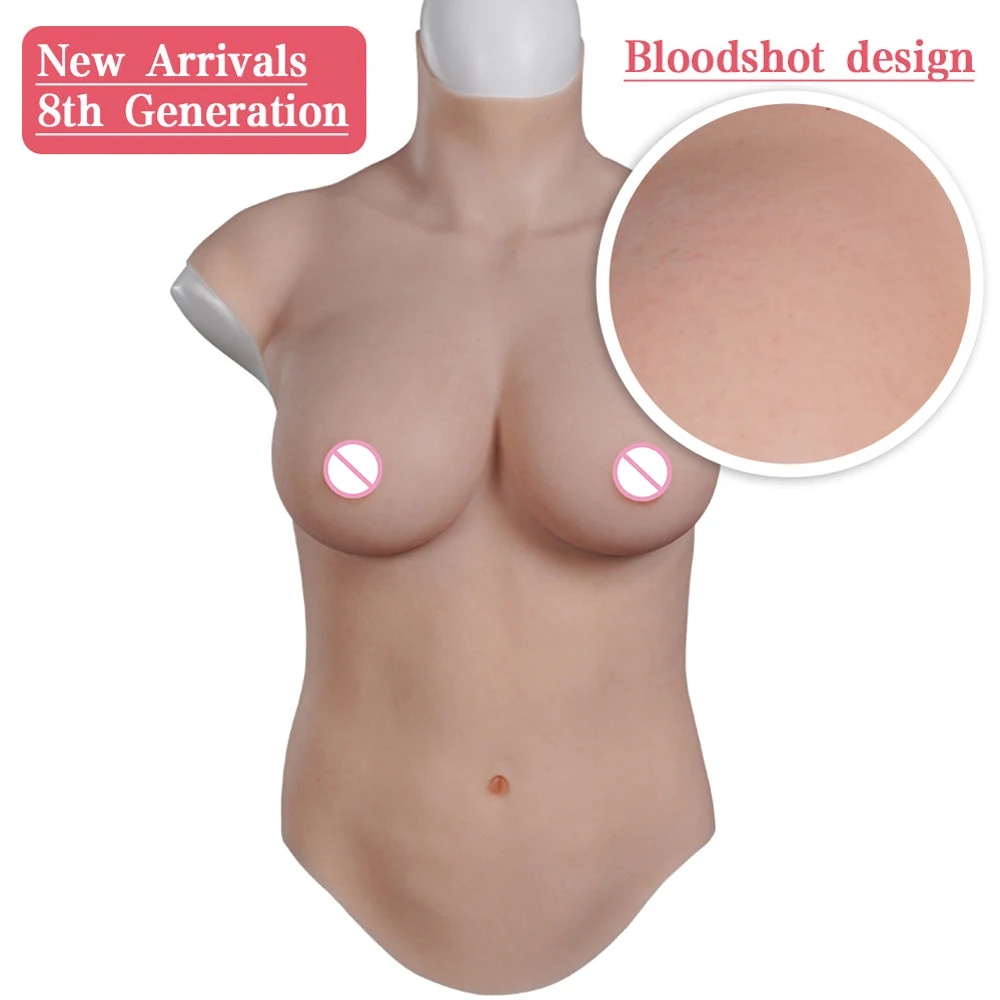 

8Th Generation Silicone Breast Forms Realistic Boobs With Bloodshot For Transgender Silicone Breast Forms Huge Fake Boobs Cospla